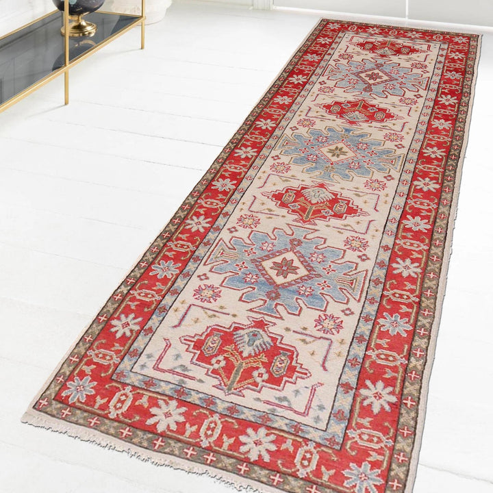 Oriental Kazak Runner Rug 2' 8" x 8' 1" - No. AL28285
