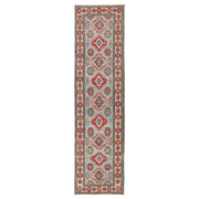 Oriental Kazak Runner Rug 2' 8" x 10' 9" - No. AL79129