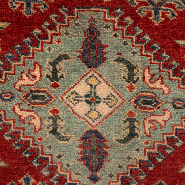 Hand knotted Kazak Runner Carpet 2' 10" x 9' 3" - No. AL90976