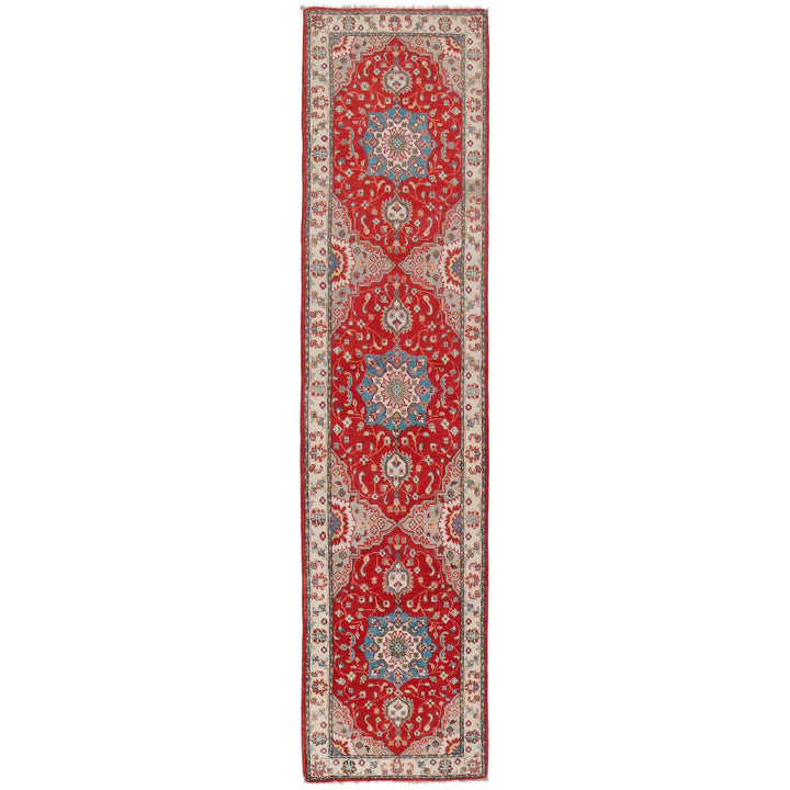 Oriental Kazak Runner Rug 2' 6" x 10' 11" - No. AL41581