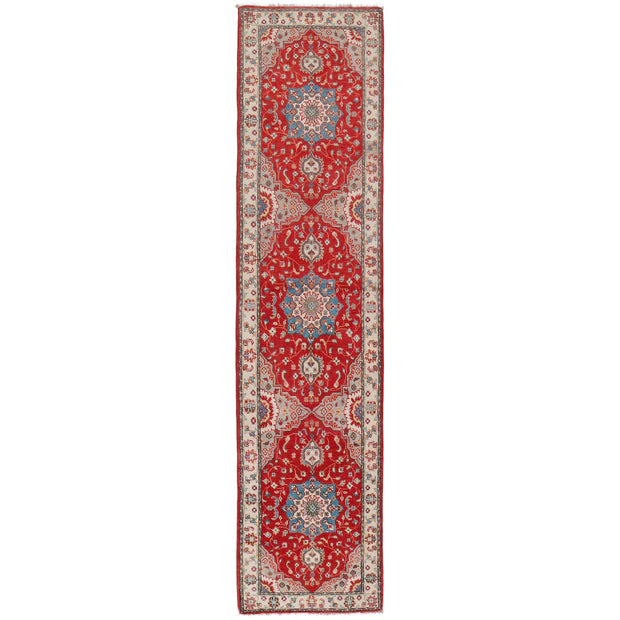 Oriental Kazak Runner Rug 2' 6" x 10' 11" - No. AL41581