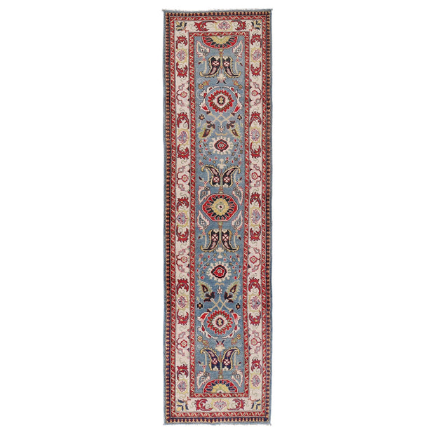 Oriental Kazak Runner Rug 3' 1" x 12' 10" - No. AL87641