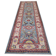 Oriental Kazak Runner Rug 3' 1" x 12' 10" - No. AL87641