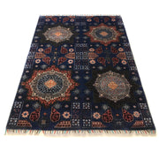 Purple Color Mamluk Carpet 3' 6" x 4' 11" - No. AL39584