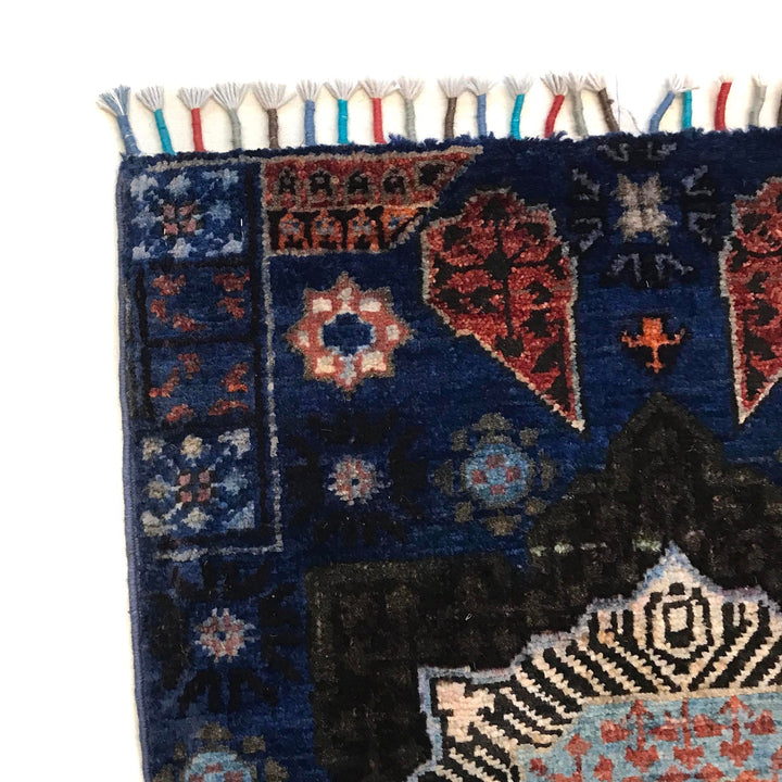 Purple Color Mamluk Carpet 3' 6" x 4' 11" - No. AL39584