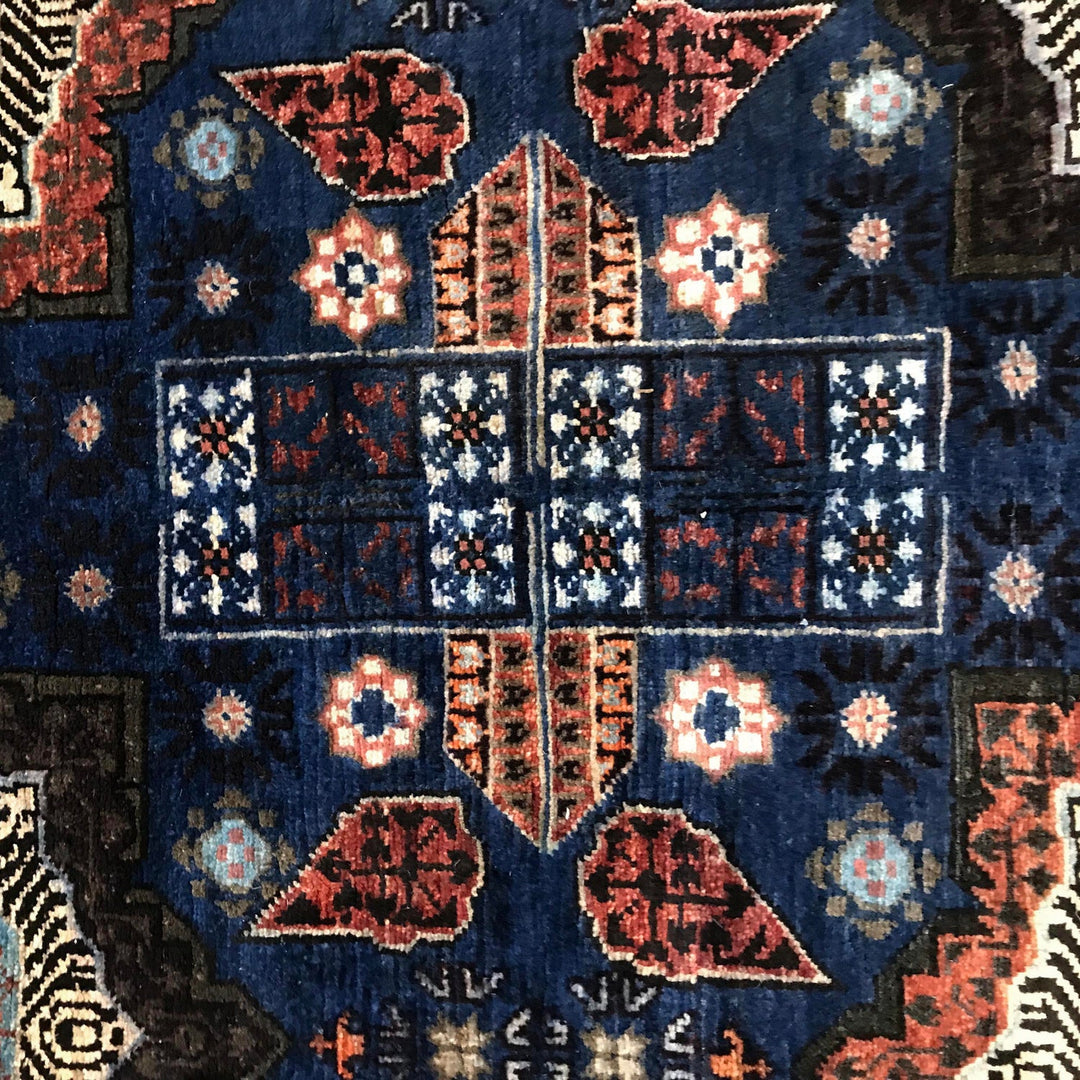 Purple Color Mamluk Carpet 3' 6" x 4' 11" - No. AL39584