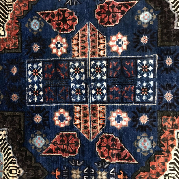 Purple Color Mamluk Carpet 3' 6" x 4' 11" - No. AL39584