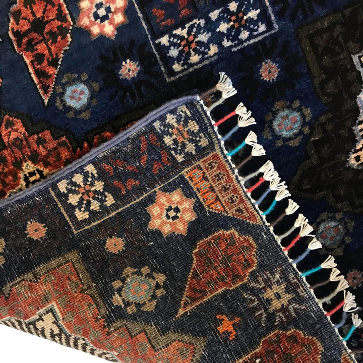 Purple Color Mamluk Carpet 3' 6" x 4' 11" - No. AL39584