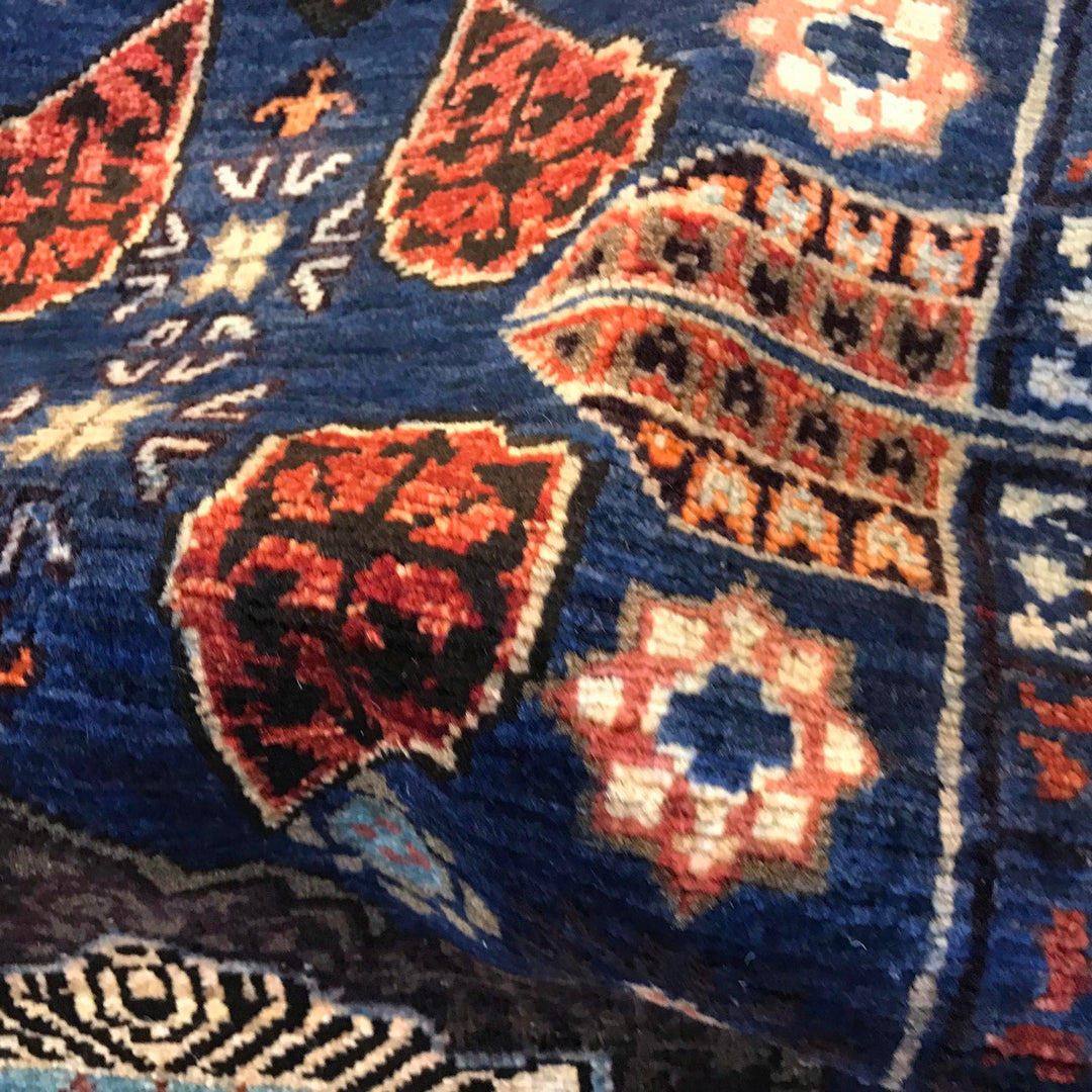 Purple Color Mamluk Carpet 3' 6" x 4' 11" - No. AL39584