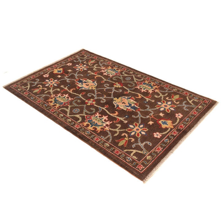 Hand knotted Sultani Carpet 3' 4" x 5' 1" - No. AL58164