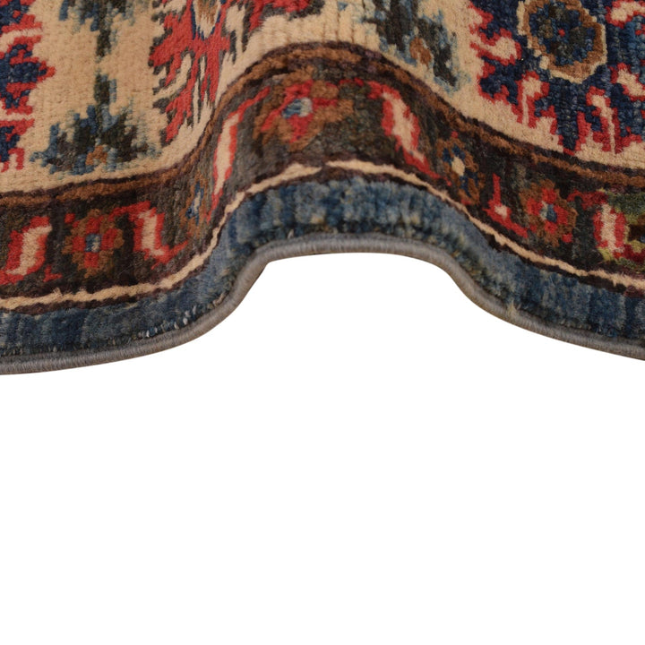 Blue Color Kazak Rug 3' 11" x 5' 9" - No. AL58704