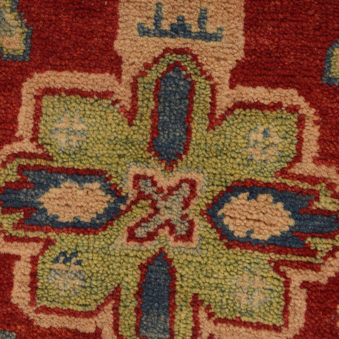 Blue Color Kazak Rug 4' 0" x 5' 9" - No. AL10251