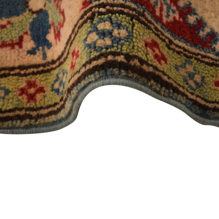 Blue Color Kazak Rug 4' 0" x 5' 9" - No. AL10251