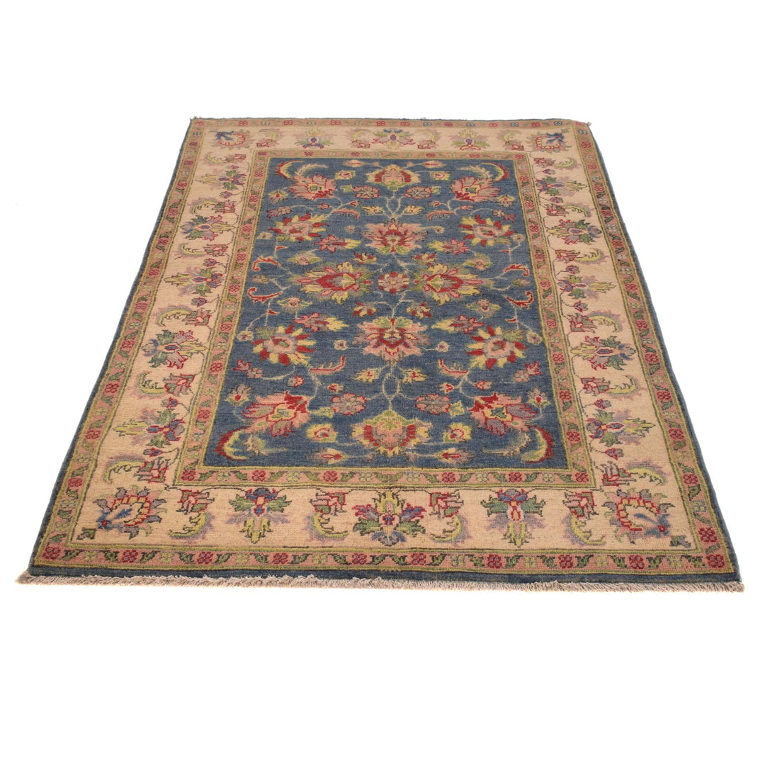 Hand Knotted Kazak Oriental Rug 3' 11" x 5' 10" - No. AL73997