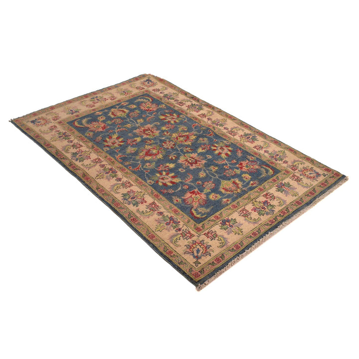 Hand Knotted Kazak Oriental Rug 3' 11" x 5' 10" - No. AL73997