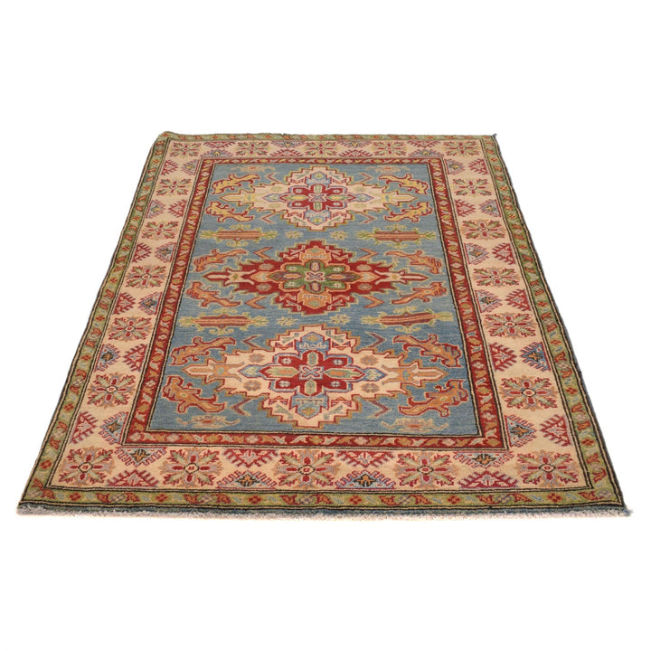 Hand knotted Kazak Rugs 4' 0" x 5' 10" - No. AL56001