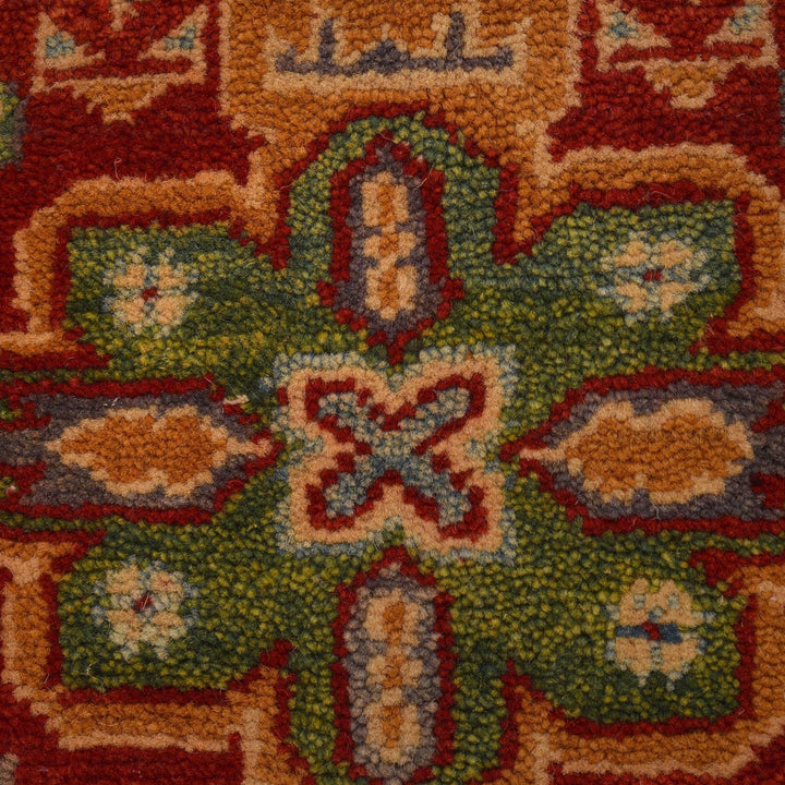Hand knotted Kazak Rugs 4' 0" x 5' 10" - No. AL56001