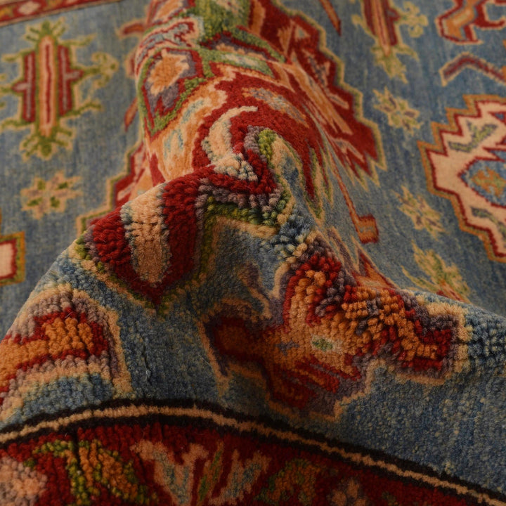Hand knotted Kazak Rugs 4' 0" x 5' 10" - No. AL56001