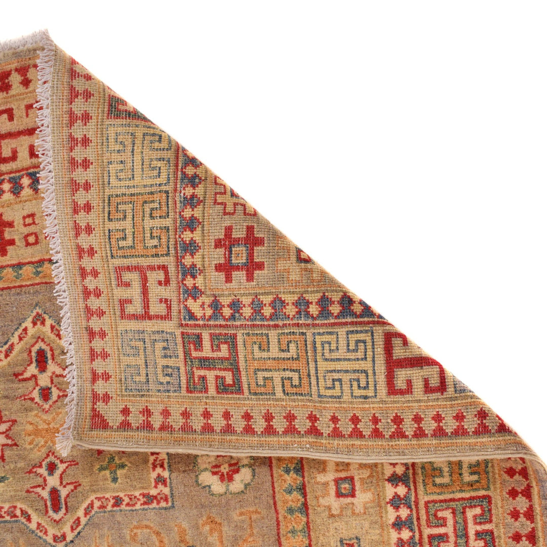 Hand knotted Kazak Carpet 3' 11" x 5' 7" - No. AL73106