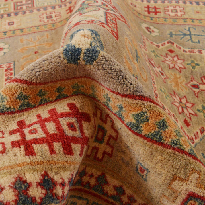 Hand knotted Kazak Carpet 3' 11" x 5' 7" - No. AL73106