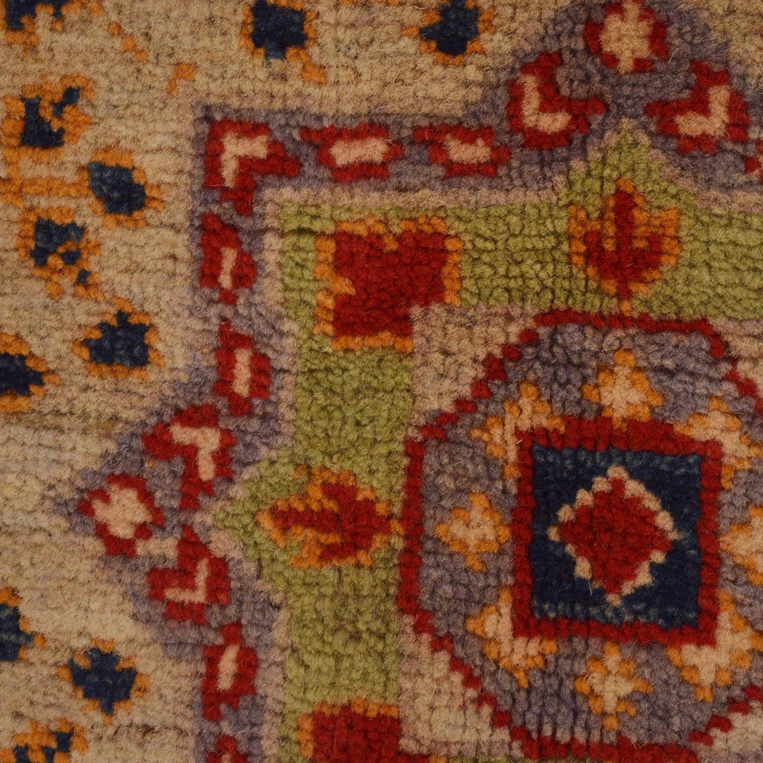 Hand knotted Kazak Carpet 3' 3" x 4' 11" - No. AL84244