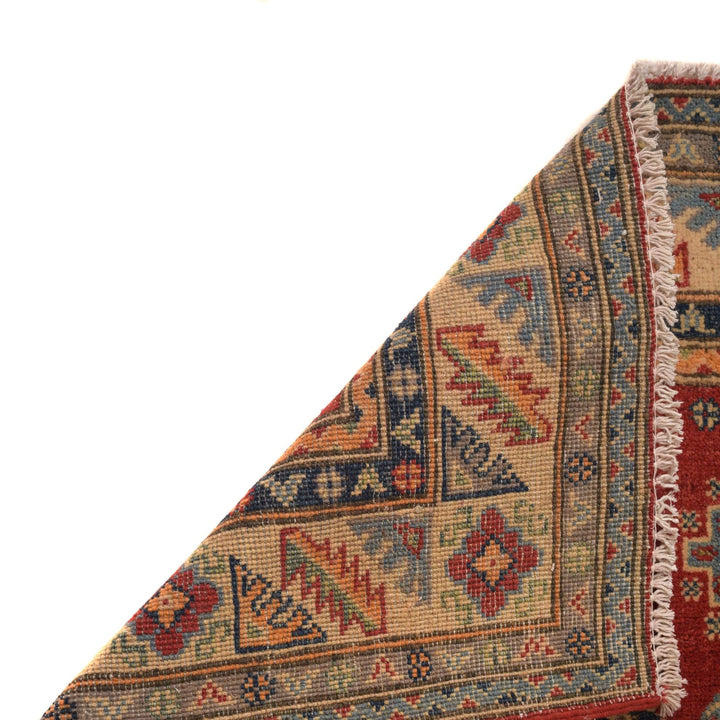 Handmade Kazak Area Rug 4' 0" x 5' 10" - No. AL97714