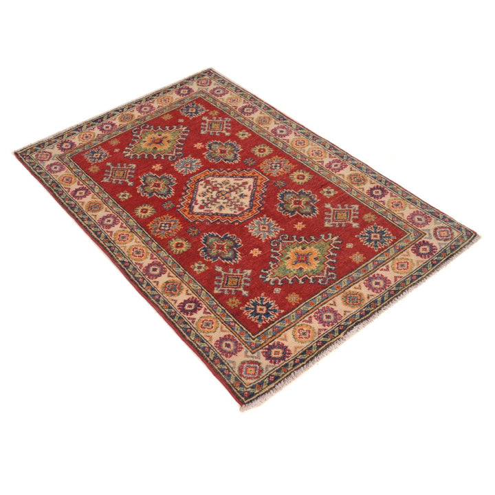 Hand knotted Kazak Rugs 2' 7" x 3' 11" - No. AL17736