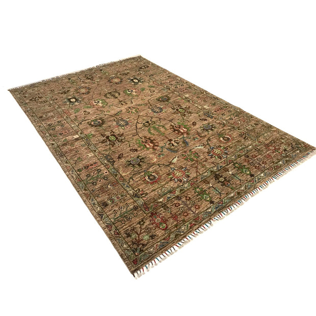 Hand knotted Sultani Carpet 6' 7" x 9' 7" - No. AL15480