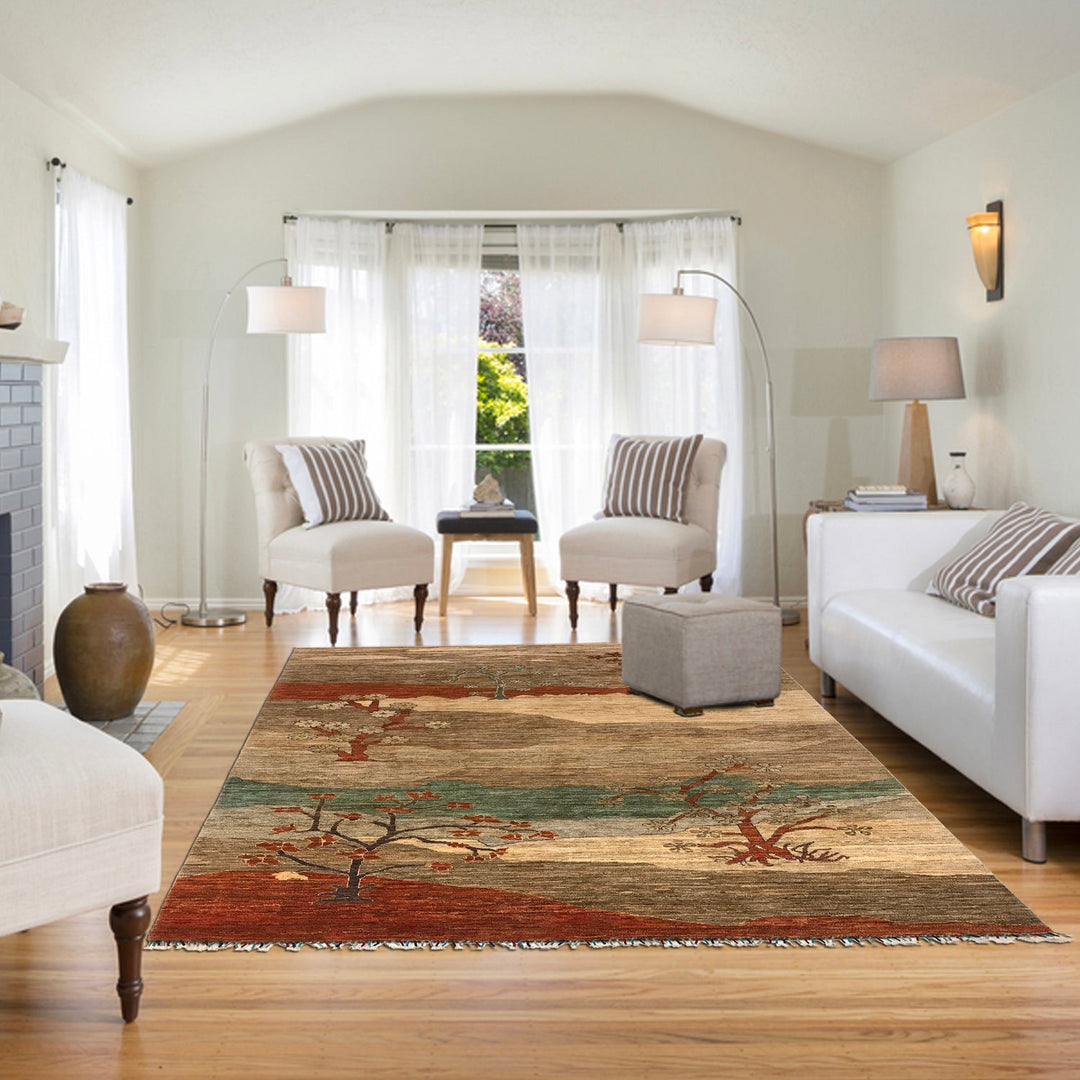 Tree Of Life Rug 6' 6" x 9' 10" - No. AL86265