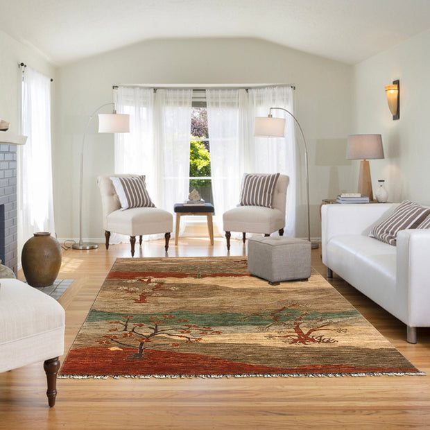 Tree Of Life Rug 6' 6" x 9' 10" - No. AL86265