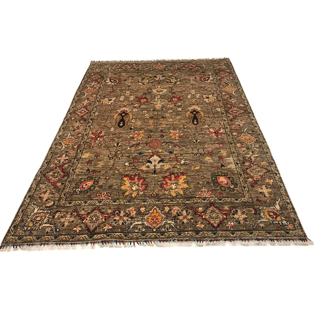 Handmade Sultani Area Rug 6' 7" x 9' 9" - No. AL98886