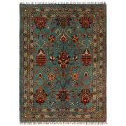 Hand Knotted Sultani Modern Rug 4' 1" x 5' 10" - No. AL28466