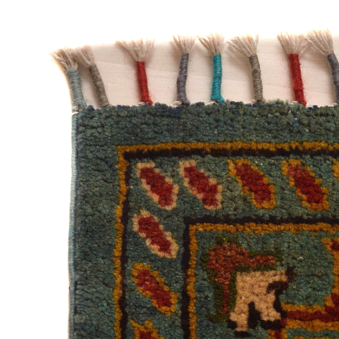 Hand Knotted Sultani Modern Rug 4' 1" x 5' 10" - No. AL28466