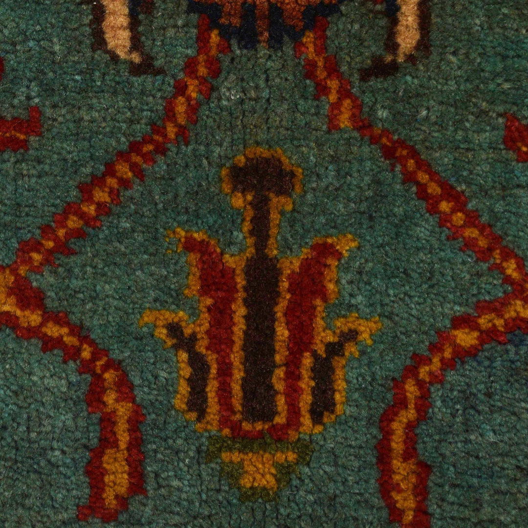 Hand Knotted Sultani Modern Rug 4' 1" x 5' 10" - No. AL28466