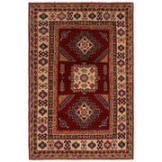 Handmade Kazak Area Rug 3' 4" x 5' 0" - No. AL51362