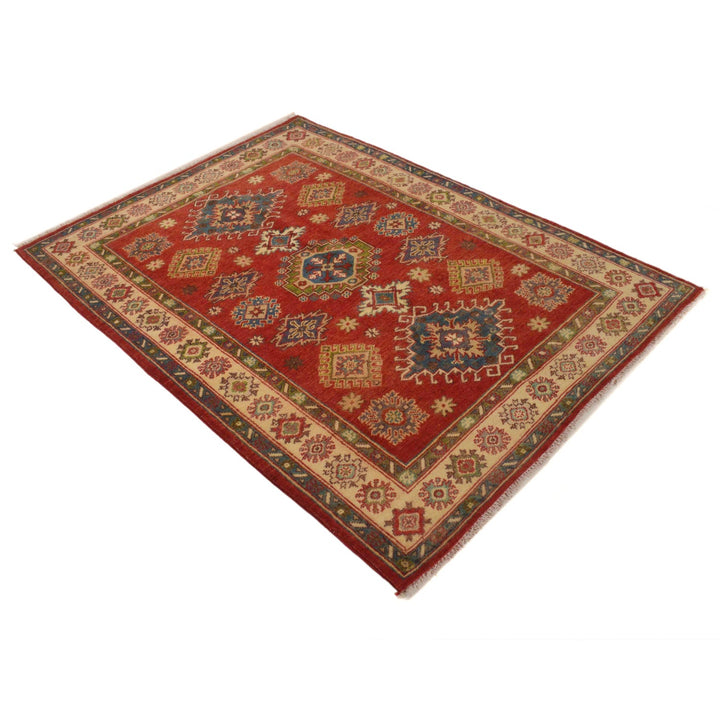 Oriental Kazak Rug 4' 2" x 5' 7" - No. AL67475