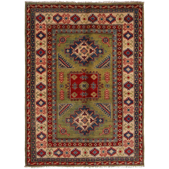 Oriental Kazak Rug 3' 5" x 4' 8" - No. AL75326