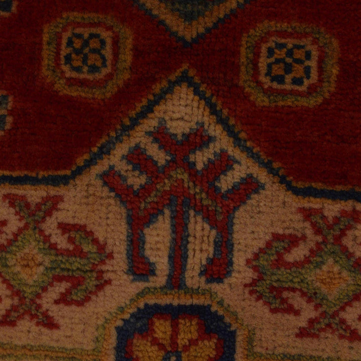 Hand knotted Kazak Carpet 3' 3" x 4' 8" - No. AL61132