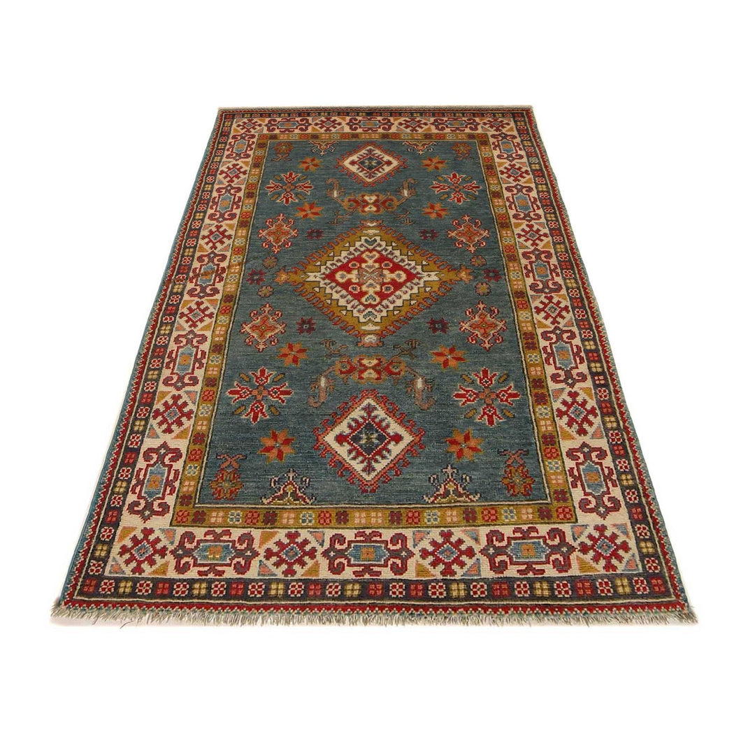 Hand knotted Kazak Rugs 3' 3" x 5' 5" - No. AL19512