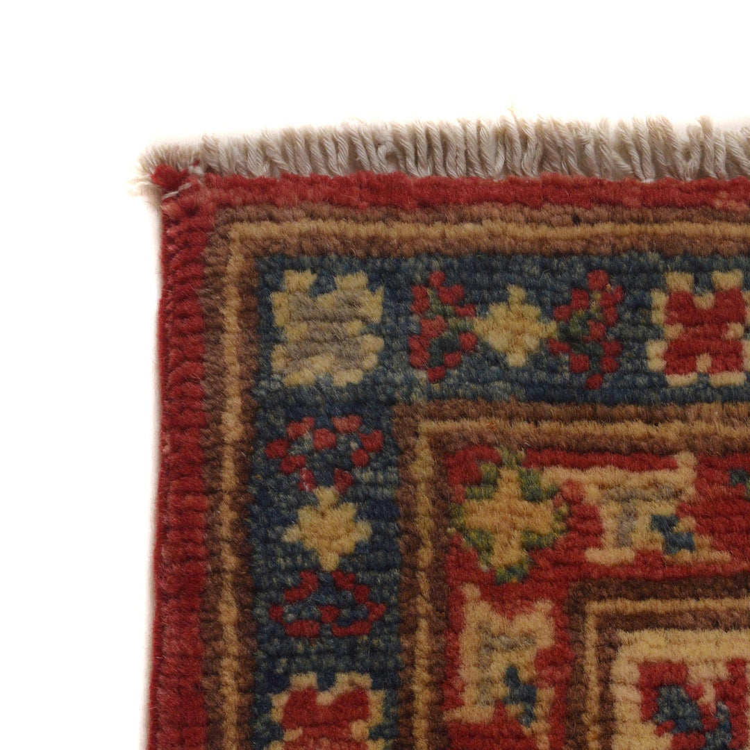 Red Color Kazak Rug 3' 10" x 6' 3" - No. AL30921
