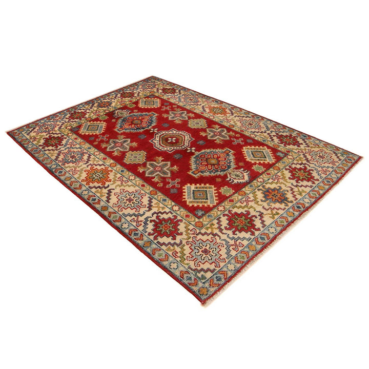 Handmade Kazak Area Rug 3' 5" x 5' 0" - No. AL78911