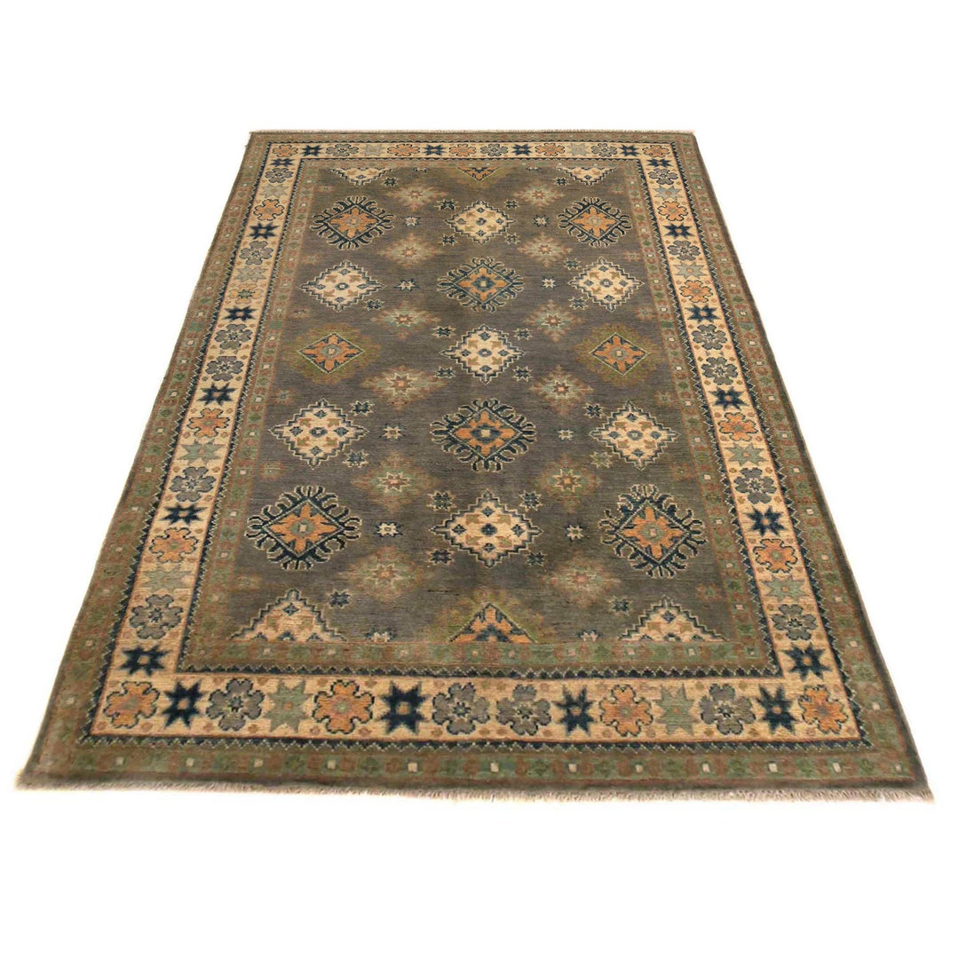 Hand knotted Kazak Rugs 3' 11" x 5' 10" - No. AL67550