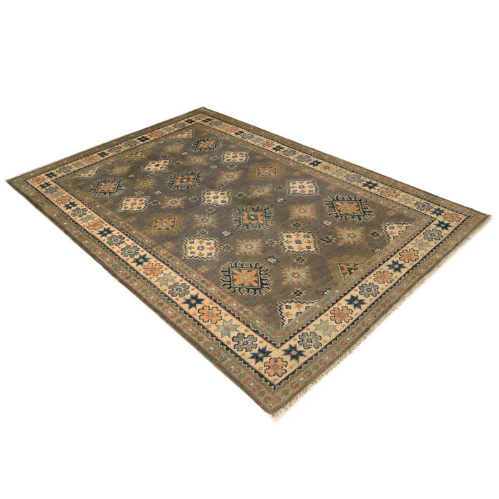 Hand knotted Kazak Rugs 3' 11" x 5' 10" - No. AL67550