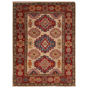 Hand Knotted Kazak Oriental Rug 2' 8" x 3' 10" - No. AL89294