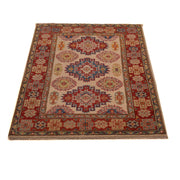 Hand Knotted Kazak Oriental Rug 2' 8" x 3' 10" - No. AL89294
