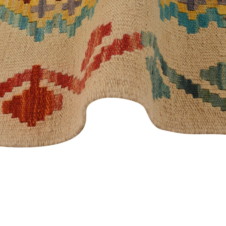 Handmade Vegetable Kilim 3' 6" x 5' 0" - No. AL86759