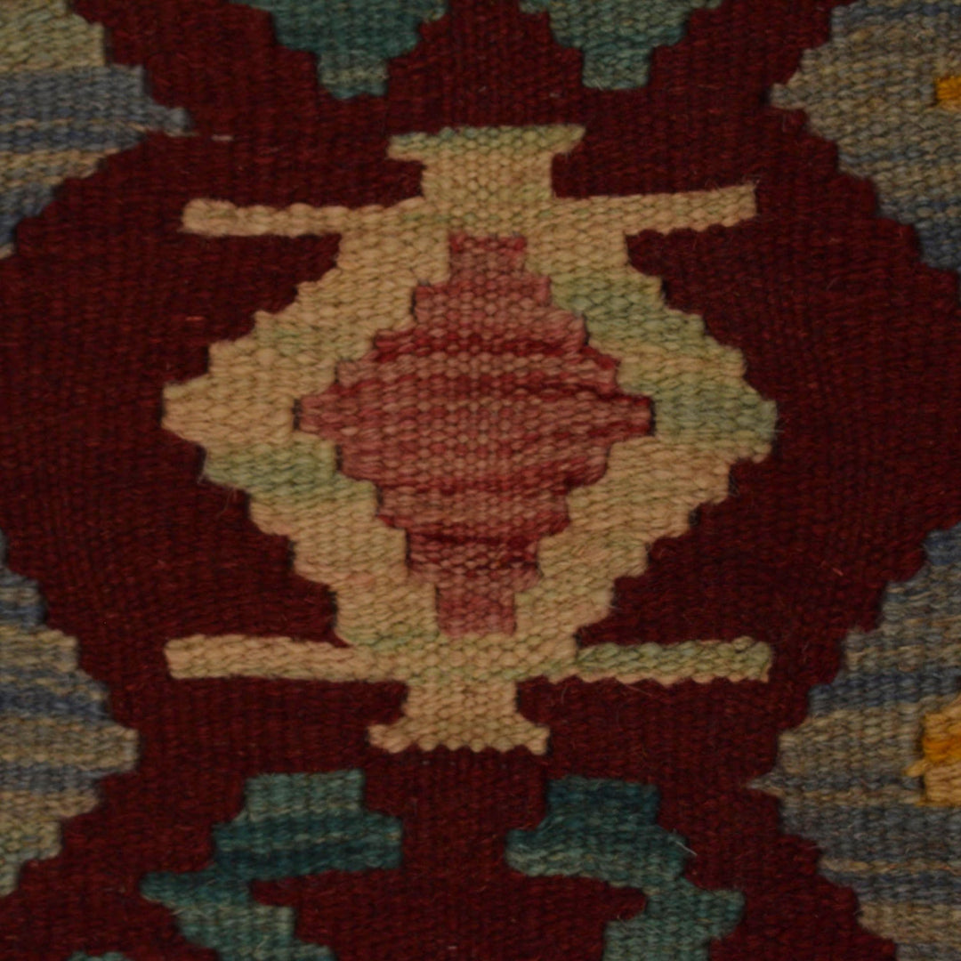 Handmade Vegetable Kelim 4' 2" x 5' 9" - No. AL23743