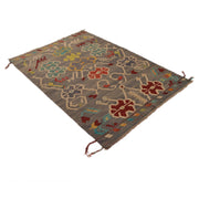 Hand Knotted Flatweave Kilim 4' 3" x 5' 9" - No. AL77684