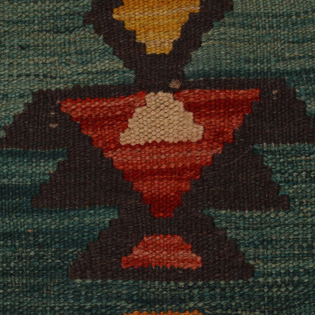 Hand Made Afghan Kilim 4' 2" x 5' 8" - No. AL49547