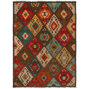 Medium Size Chobi Kilim 4' 11" x 6' 10" - No. AL21258
